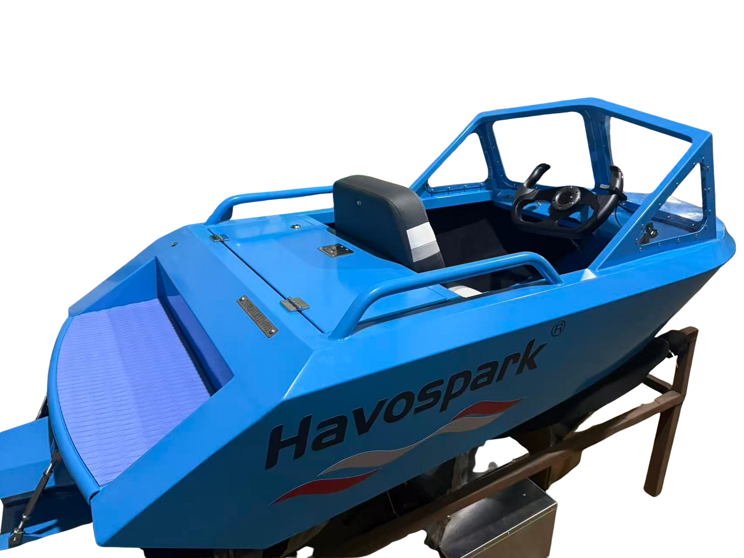Mini Jet Boat – Electric Aluminum Go Kart Boat for Water Racing & Water Sports