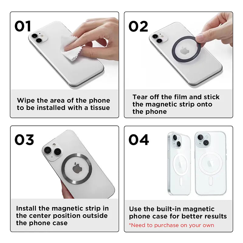 10000mAh Magnetic Power Bank – Portable Charger with Foldable Stand, LED Digital Display, Charge iPhone & Android Devices Simultaneously